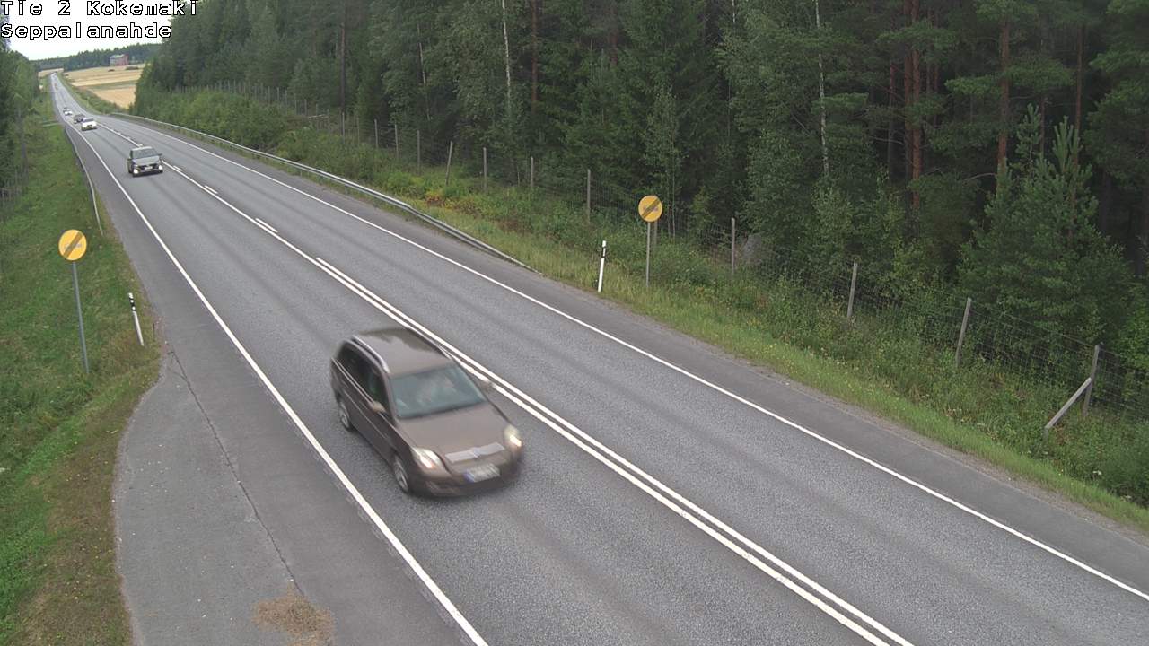 Weather Camera Image Road 2 Kokemäki, Seppälänahde, Kokemäki, Satakunta
