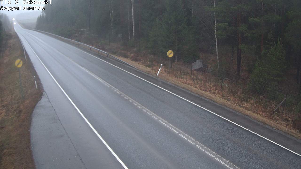 Weather Camera Image Road 2 Kokemäki, Seppälänahde, Kokemäki, Satakunta