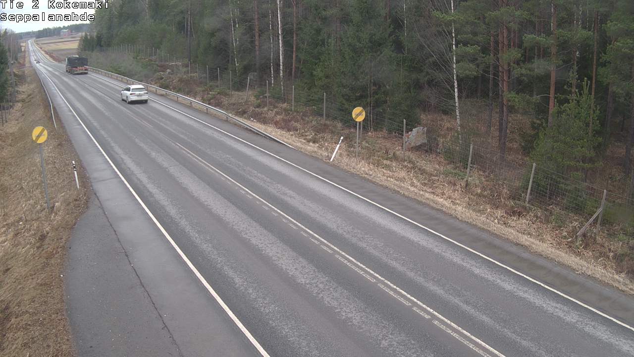 Weather Camera Image Road 2 Kokemäki, Seppälänahde, Kokemäki, Satakunta