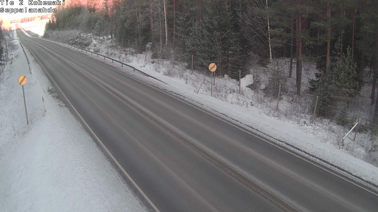 Weather Camera Image Road 2 Kokemäki, Seppälänahde, Kokemäki, Satakunta