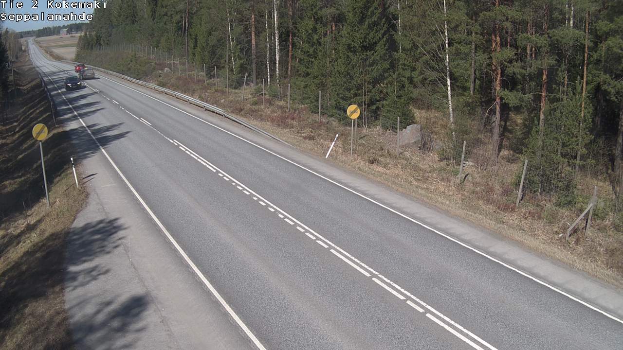 Weather Camera Image Väg 2 Kokemäki, Seppälänahde, Kokemäki, Satakunta