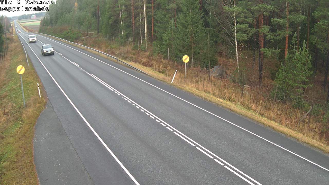 Kelikamerat Kuva Tie 2 Kokemäki, Seppälänahde, Kokemäki, Satakunta