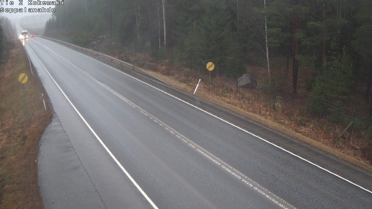 Weather Camera Image Road 2 Kokemäki, Seppälänahde, Kokemäki, Satakunta