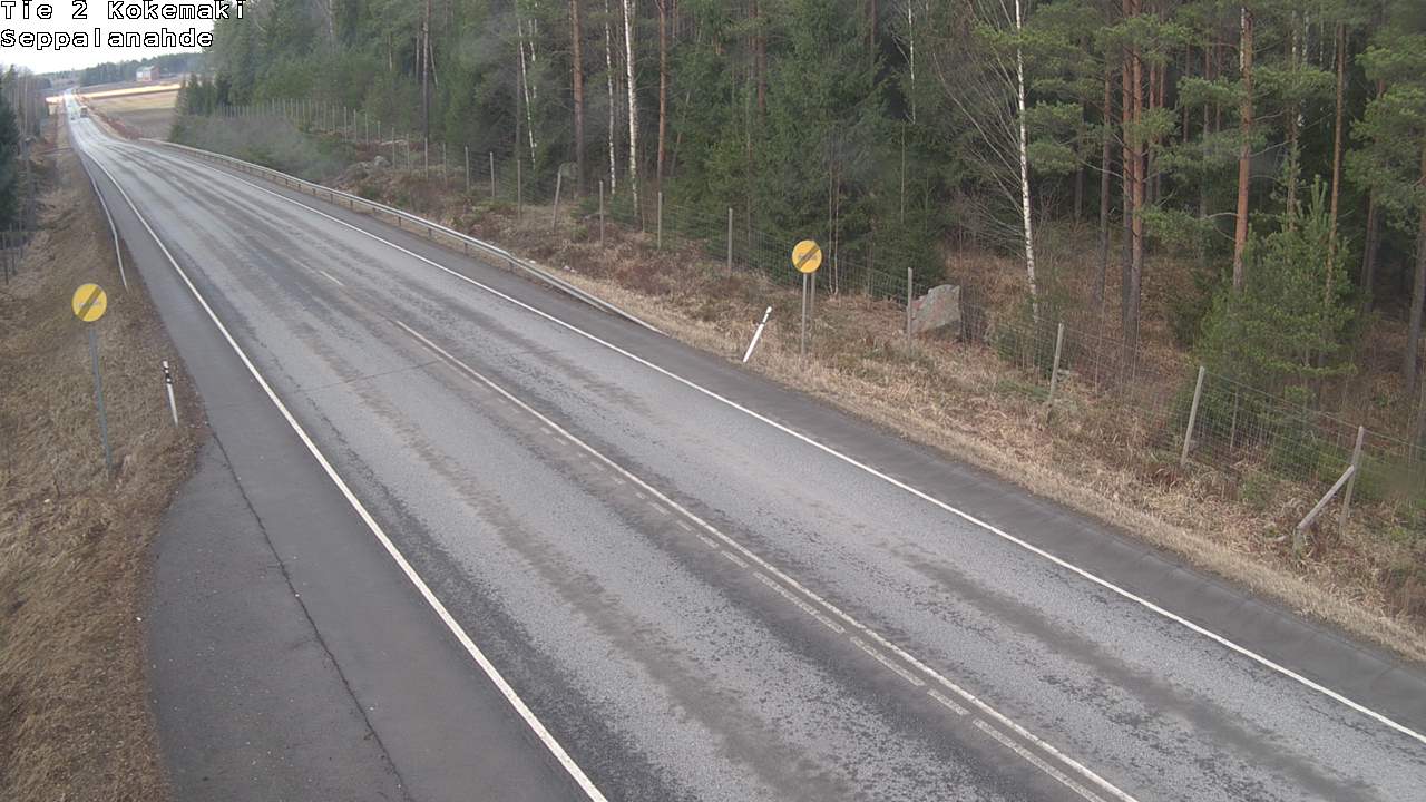 Weather Camera Image Road 2 Kokemäki, Seppälänahde, Kokemäki, Satakunta