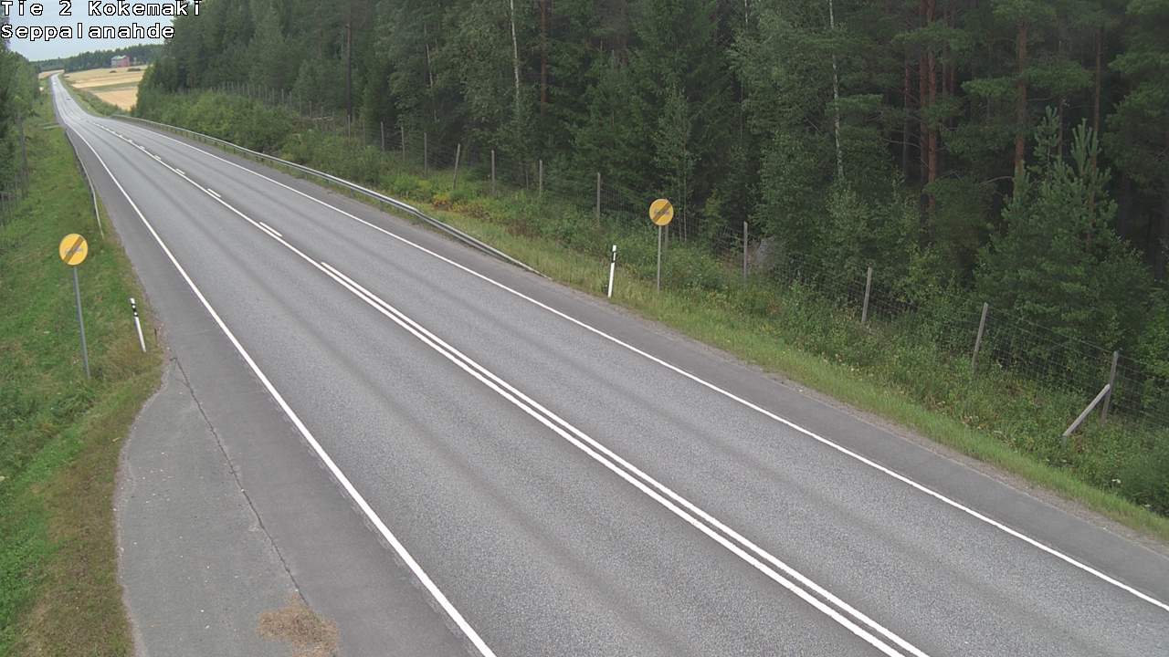 Weather Camera Image Road 2 Kokemäki, Seppälänahde, Kokemäki, Satakunta