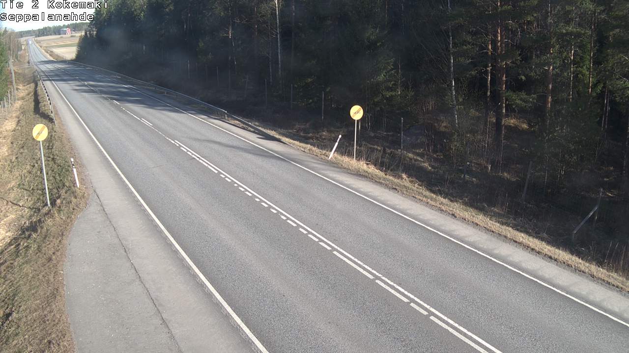 Weather Camera Image Väg 2 Kokemäki, Seppälänahde, Kokemäki, Satakunta