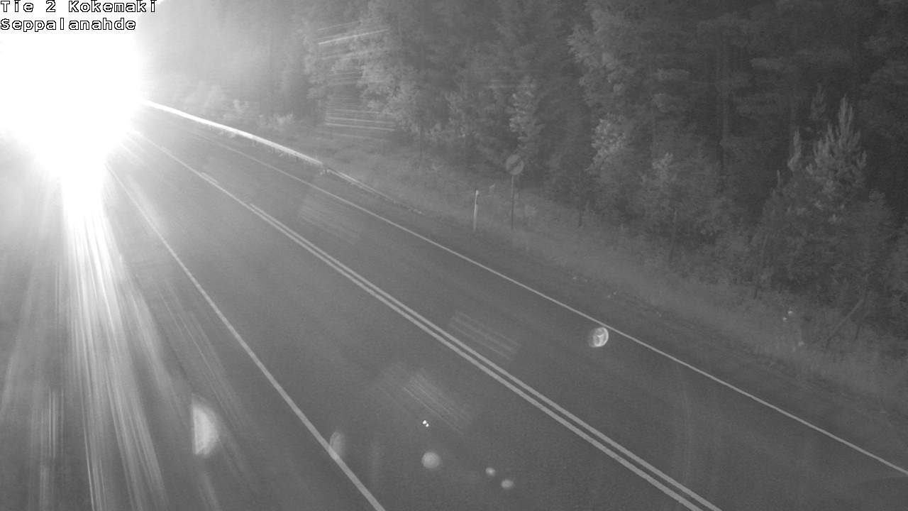 Weather Camera Image Väg 2 Kokemäki, Seppälänahde, Kokemäki, Satakunta
