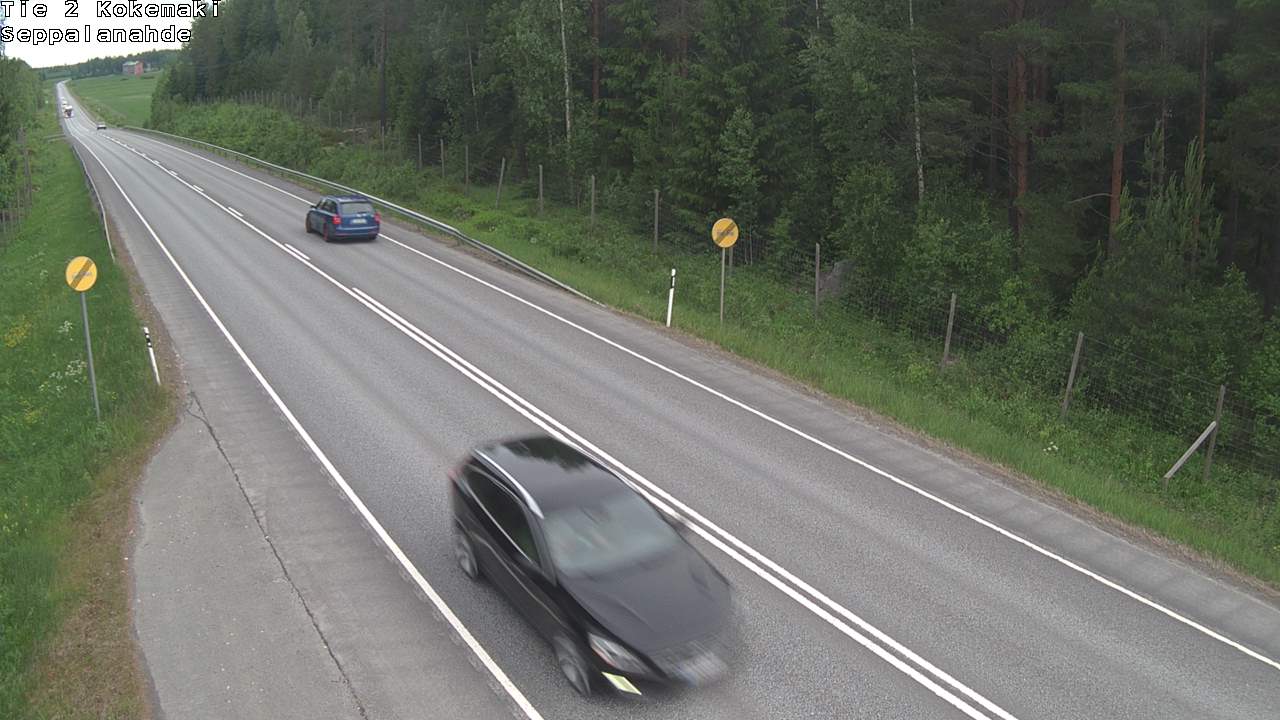 Weather Camera Image Väg 2 Kokemäki, Seppälänahde, Kokemäki, Satakunta