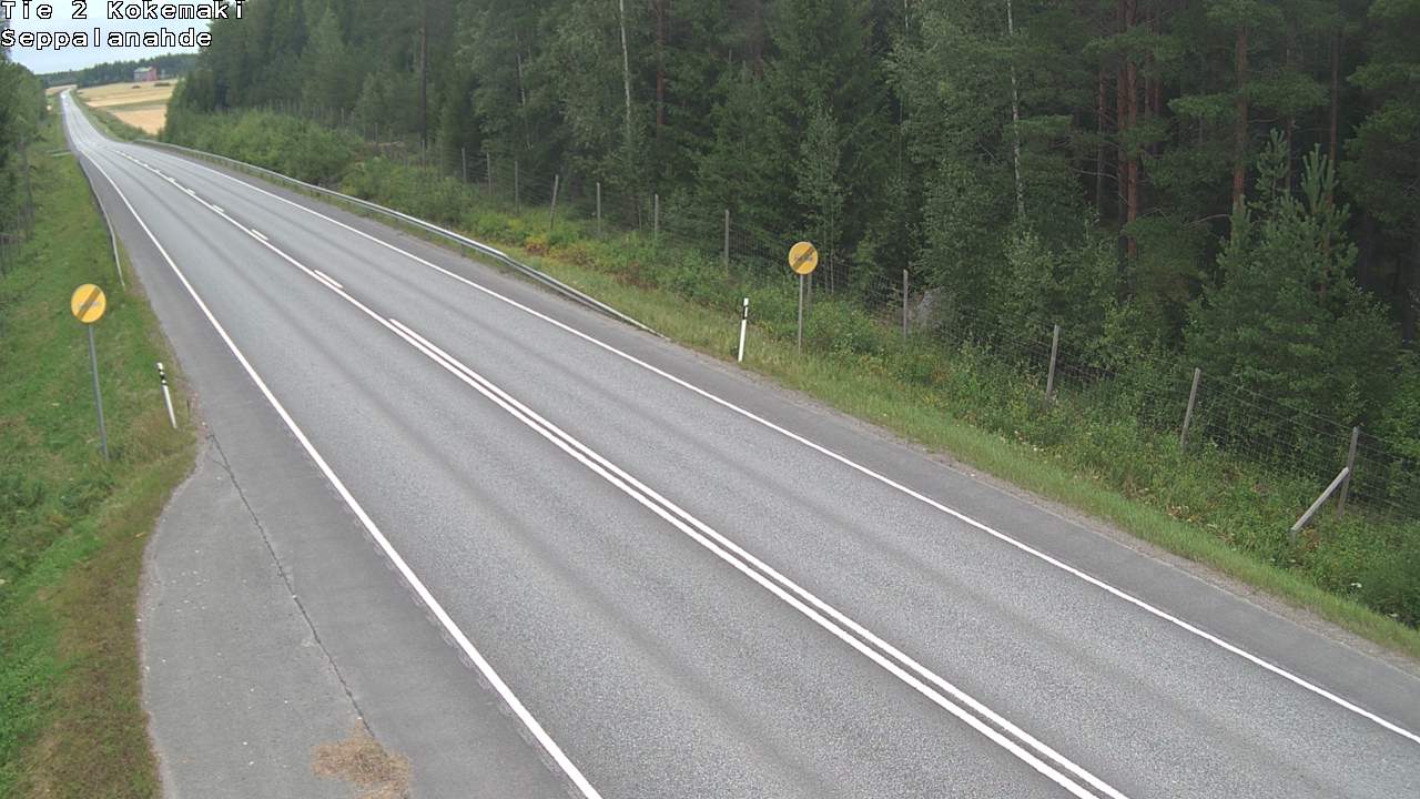 Weather Camera Image Road 2 Kokemäki, Seppälänahde, Kokemäki, Satakunta