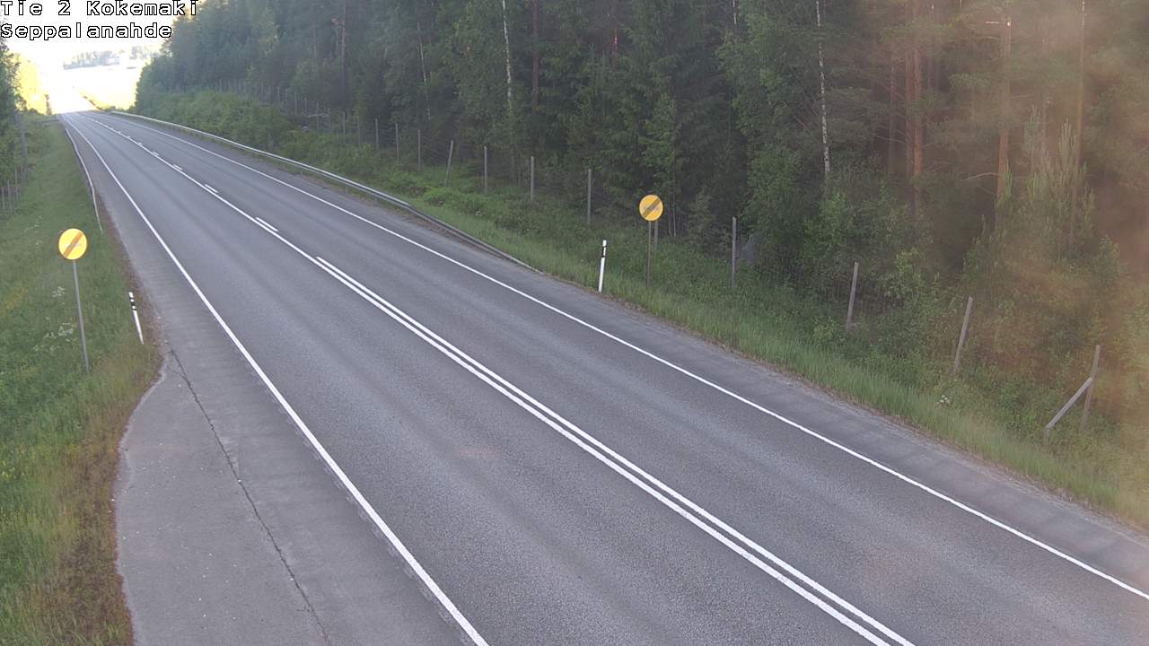 Weather Camera Image Väg 2 Kokemäki, Seppälänahde, Kokemäki, Satakunta