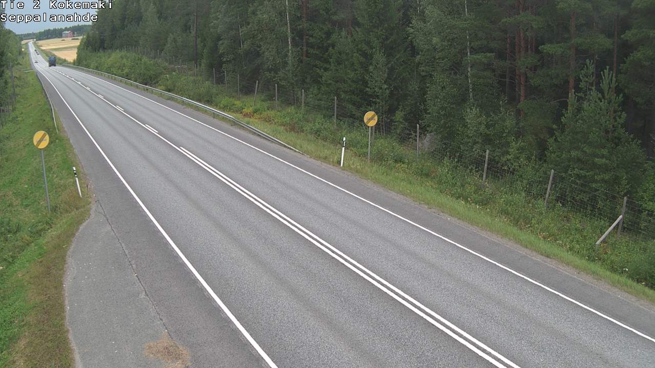 Weather Camera Image Road 2 Kokemäki, Seppälänahde, Kokemäki, Satakunta