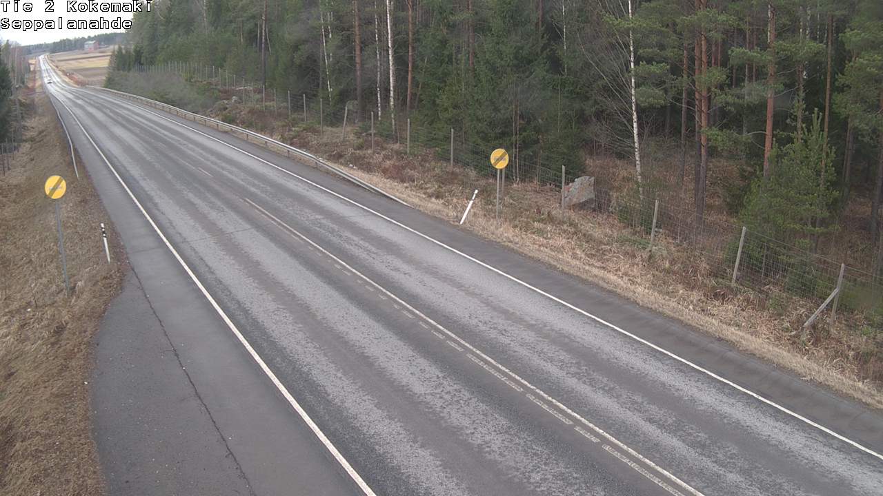 Weather Camera Image Road 2 Kokemäki, Seppälänahde, Kokemäki, Satakunta