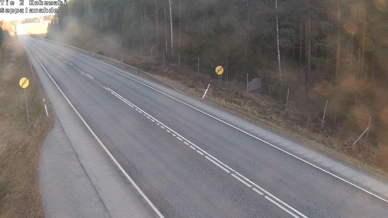 Weather Camera Image Väg 2 Kokemäki, Seppälänahde, Kokemäki, Satakunta