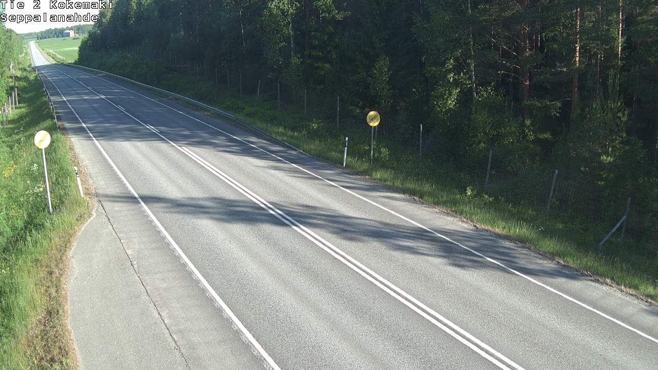 Weather Camera Image Väg 2 Kokemäki, Seppälänahde, Kokemäki, Satakunta