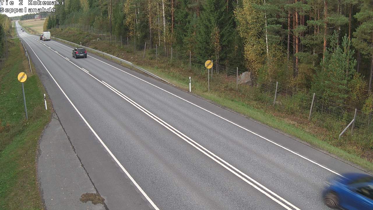 Kelikamerat Kuva Tie 2 Kokemäki, Seppälänahde, Kokemäki, Satakunta