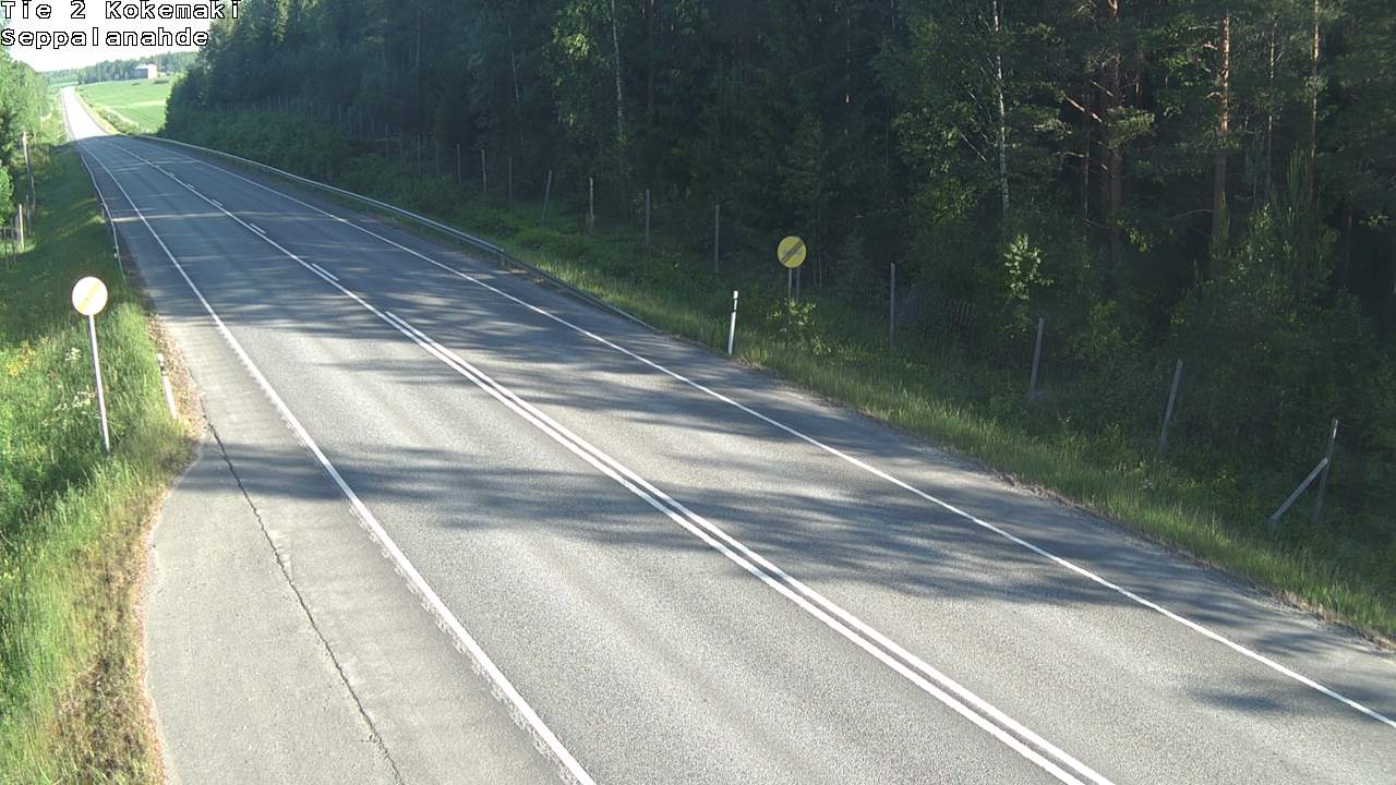 Weather Camera Image Väg 2 Kokemäki, Seppälänahde, Kokemäki, Satakunta