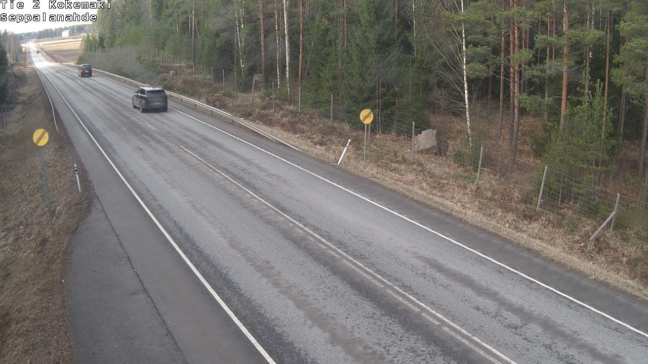 Weather Camera Image Road 2 Kokemäki, Seppälänahde, Kokemäki, Satakunta