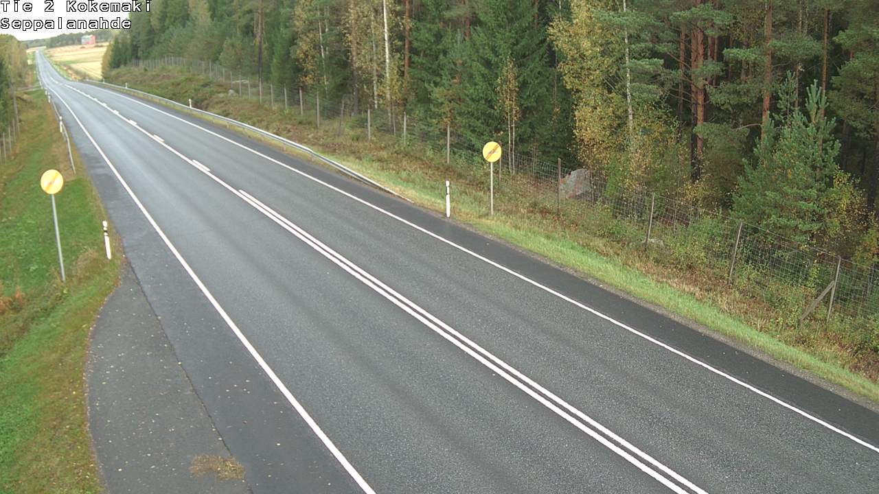Weather Camera Image Road 2 Kokemäki, Seppälänahde, Kokemäki, Satakunta