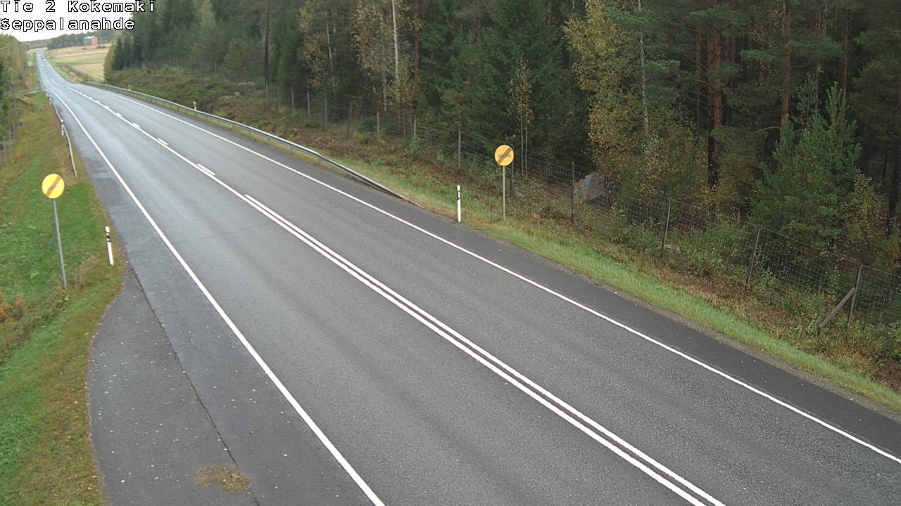 Weather Camera Image Road 2 Kokemäki, Seppälänahde, Kokemäki, Satakunta