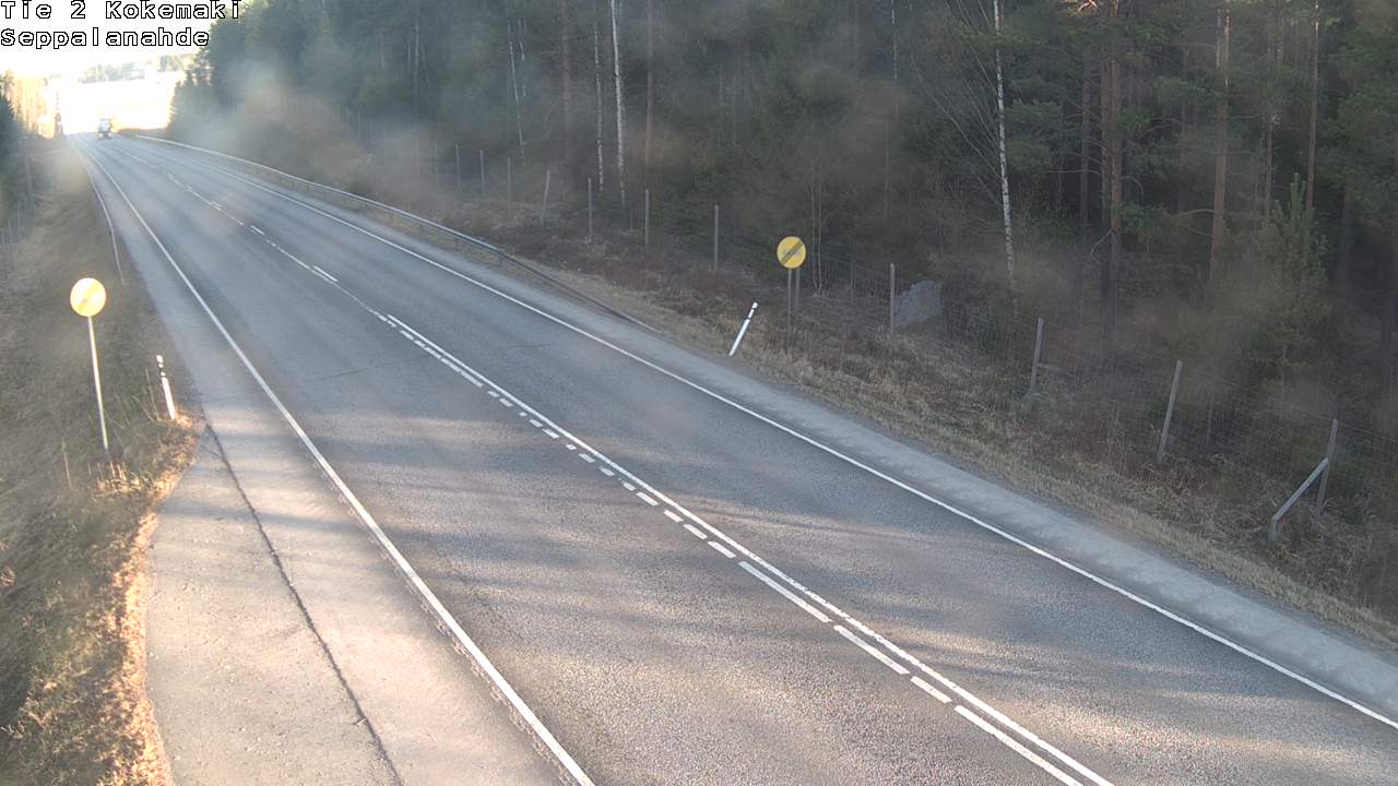 Weather Camera Image Väg 2 Kokemäki, Seppälänahde, Kokemäki, Satakunta
