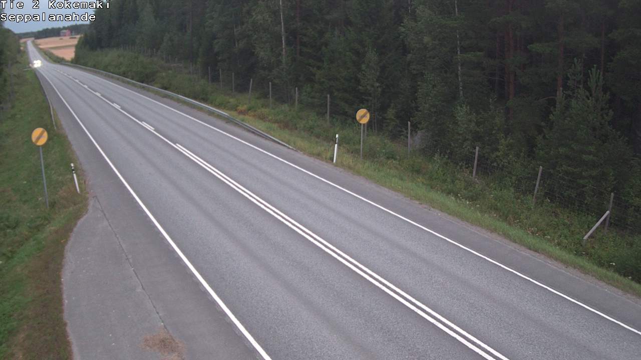 Weather Camera Image Road 2 Kokemäki, Seppälänahde, Kokemäki, Satakunta