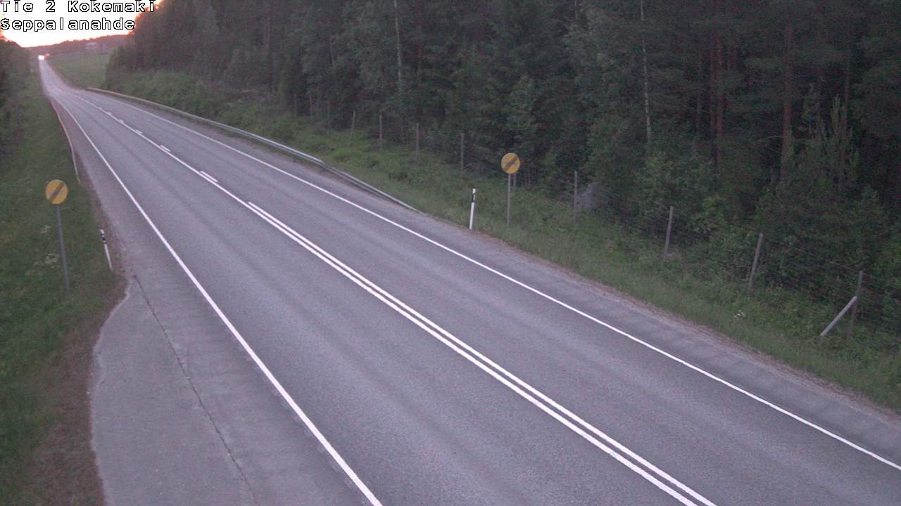 Weather Camera Image Väg 2 Kokemäki, Seppälänahde, Kokemäki, Satakunta
