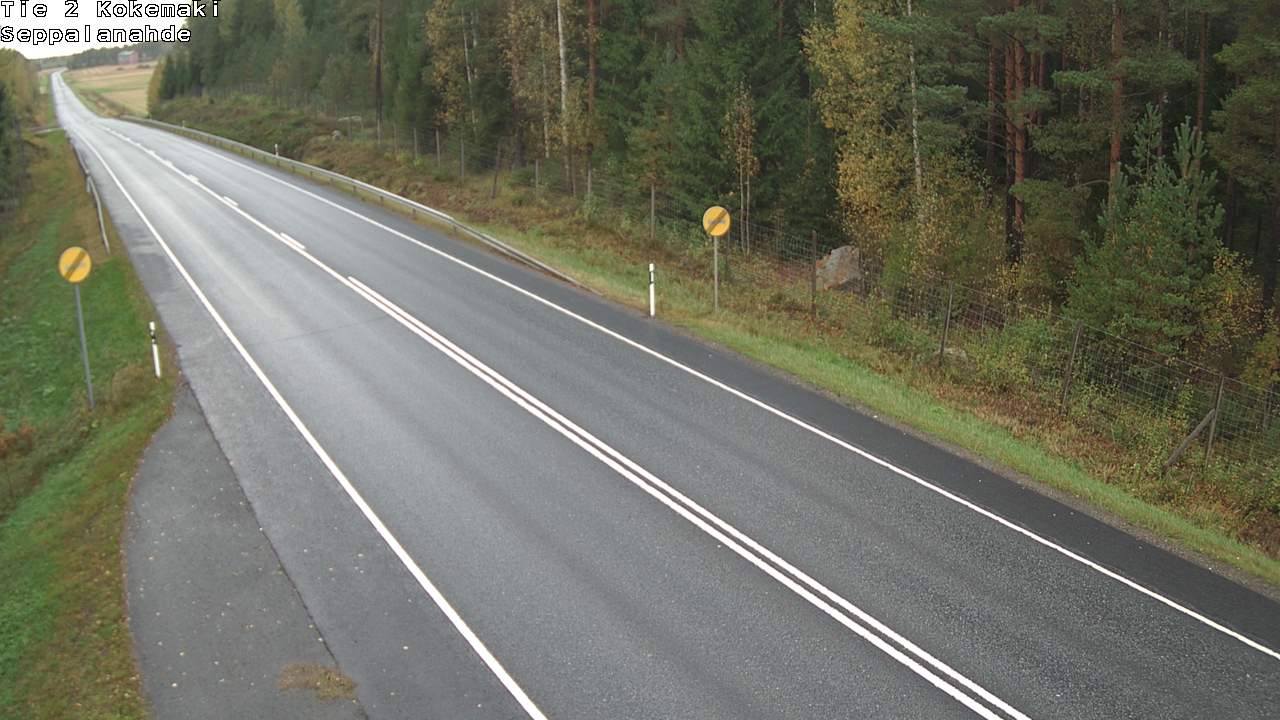 Weather Camera Image Road 2 Kokemäki, Seppälänahde, Kokemäki, Satakunta