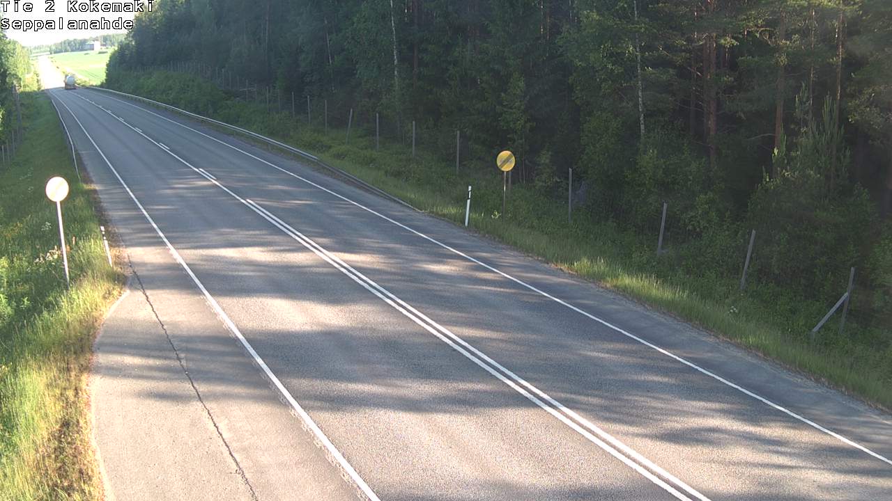 Weather Camera Image Väg 2 Kokemäki, Seppälänahde, Kokemäki, Satakunta