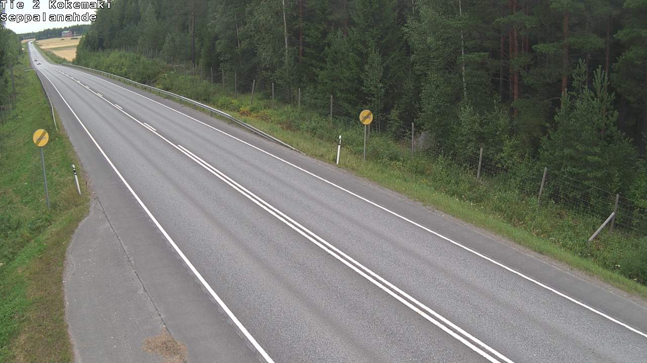 Weather Camera Image Road 2 Kokemäki, Seppälänahde, Kokemäki, Satakunta