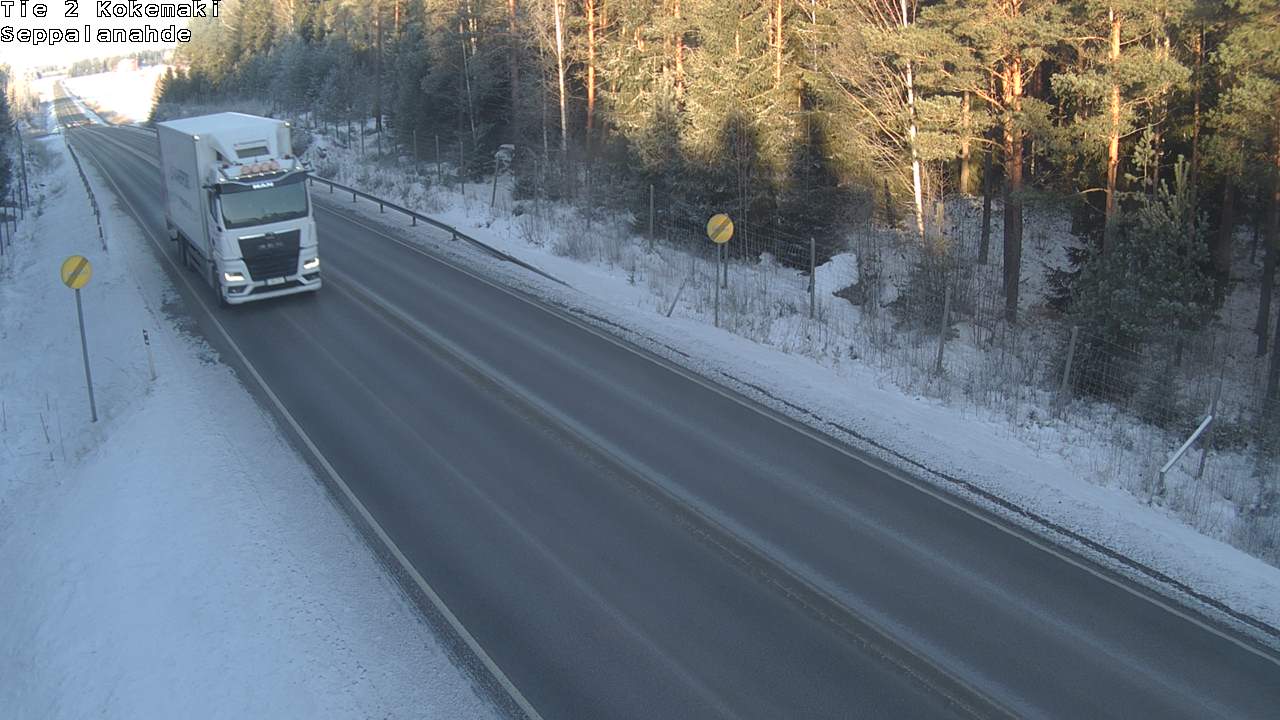 Weather Camera Image Road 2 Kokemäki, Seppälänahde, Kokemäki, Satakunta
