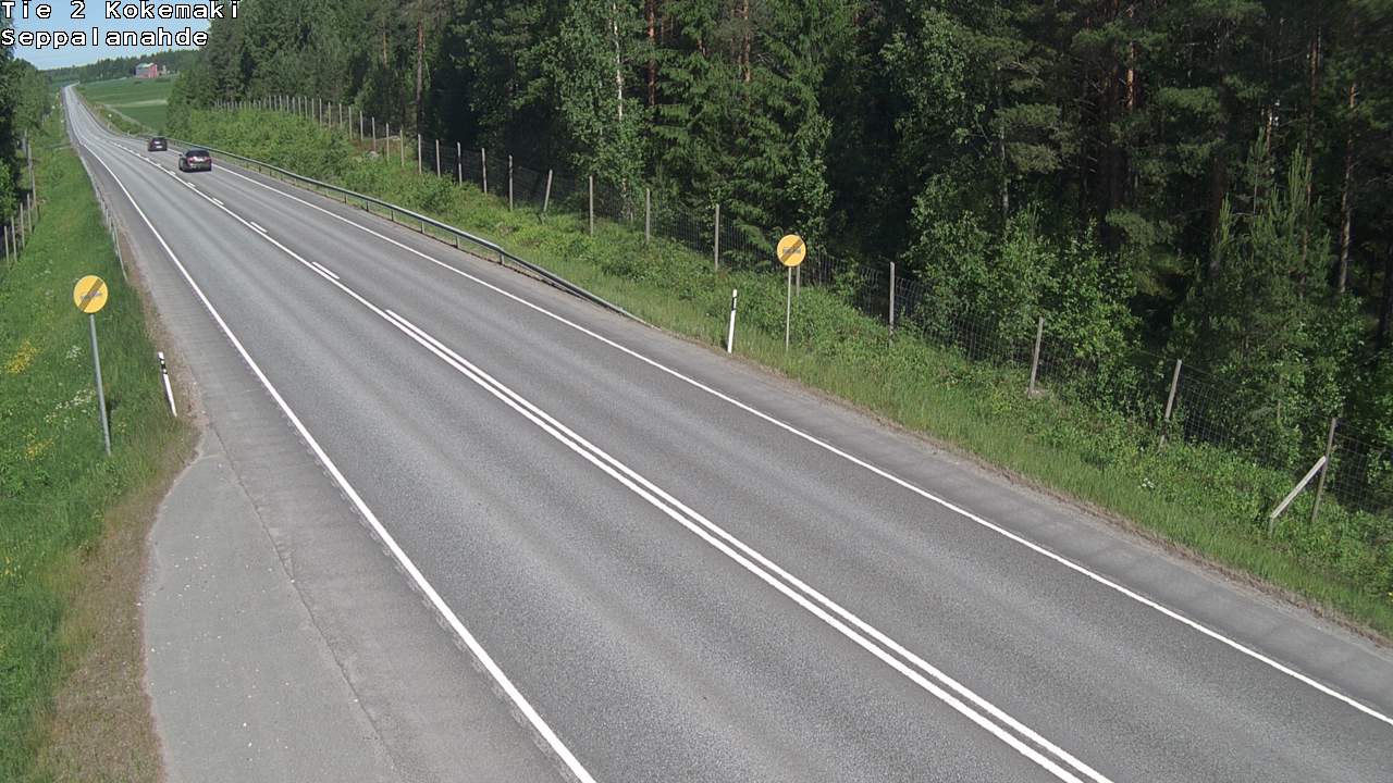 Weather Camera Image Väg 2 Kokemäki, Seppälänahde, Kokemäki, Satakunta