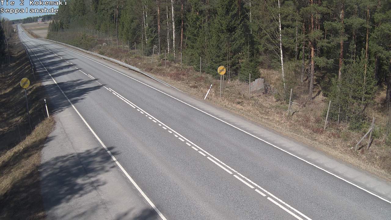 Kelikamerat Kuva Tie 2 Kokemäki, Seppälänahde, Kokemäki, Satakunta