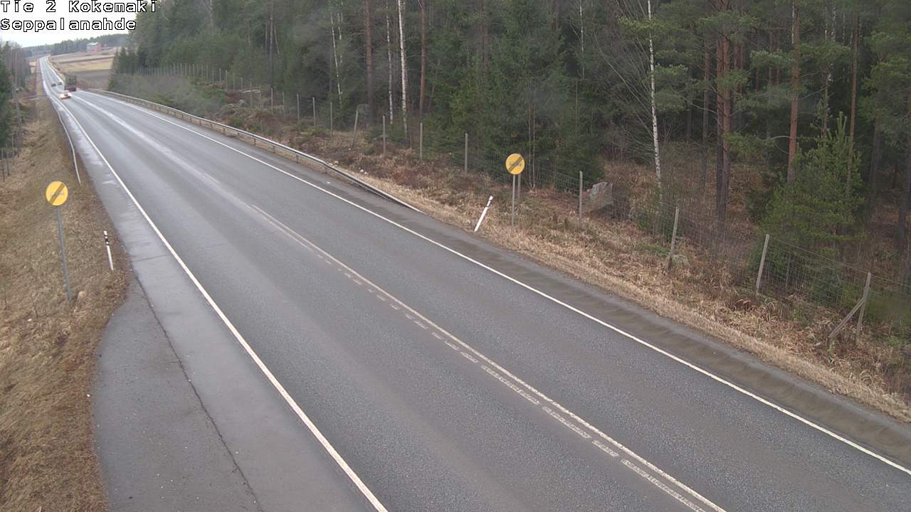 Weather Camera Image Road 2 Kokemäki, Seppälänahde, Kokemäki, Satakunta