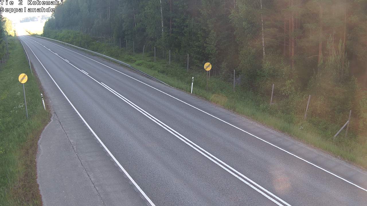 Weather Camera Image Väg 2 Kokemäki, Seppälänahde, Kokemäki, Satakunta