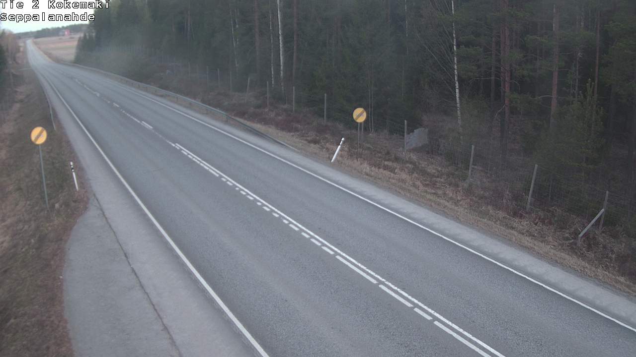 Weather Camera Image Road 2 Kokemäki, Seppälänahde, Kokemäki, Satakunta