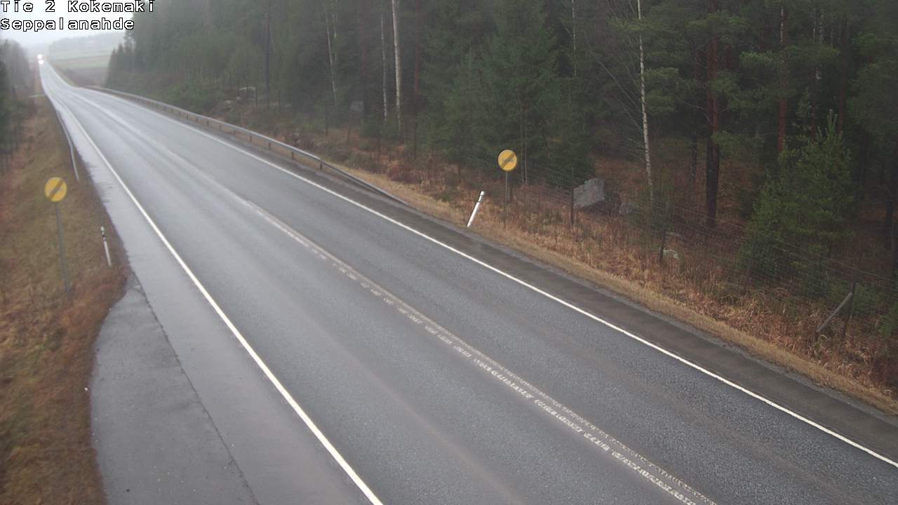 Weather Camera Image Road 2 Kokemäki, Seppälänahde, Kokemäki, Satakunta