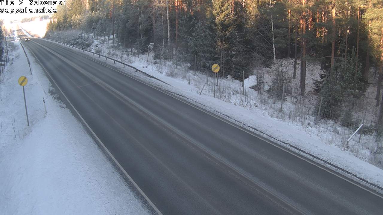 Weather Camera Image Road 2 Kokemäki, Seppälänahde, Kokemäki, Satakunta