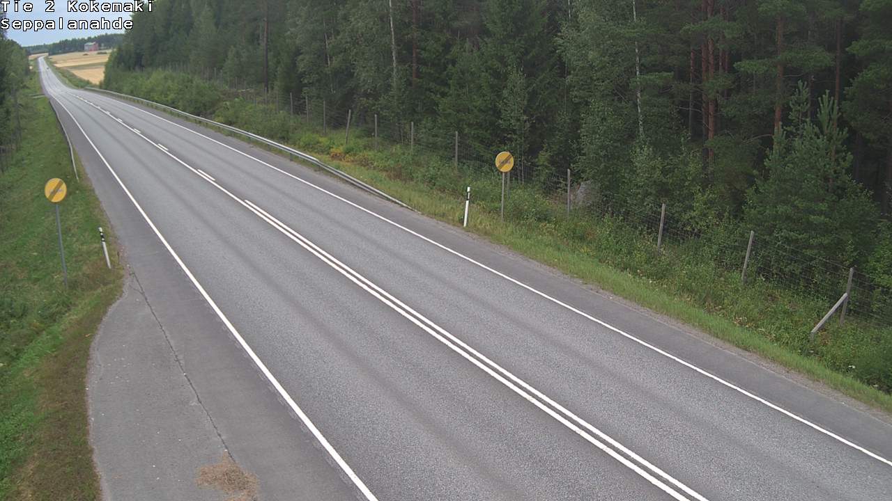 Weather Camera Image Road 2 Kokemäki, Seppälänahde, Kokemäki, Satakunta