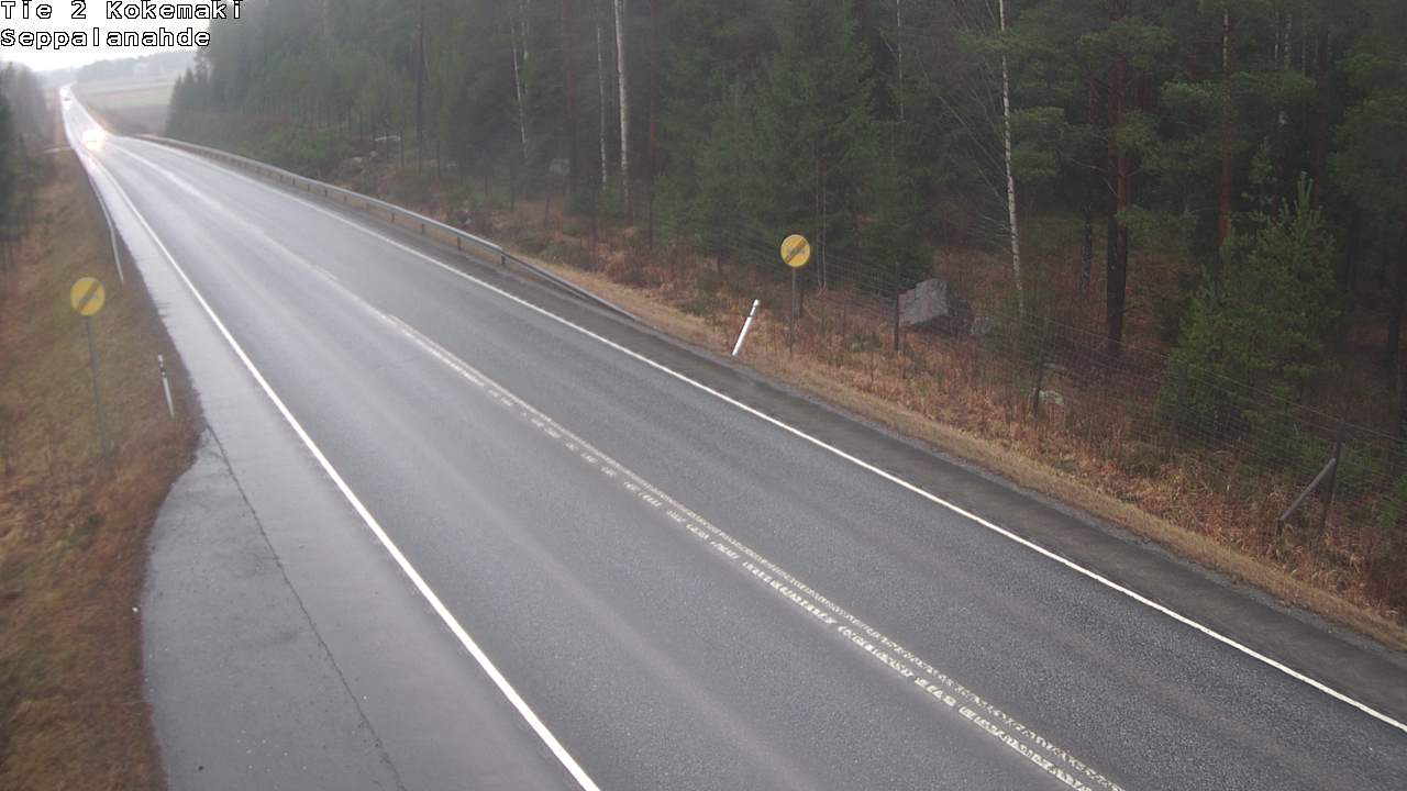 Weather Camera Image Väg 2 Kokemäki, Seppälänahde, Kokemäki, Satakunta