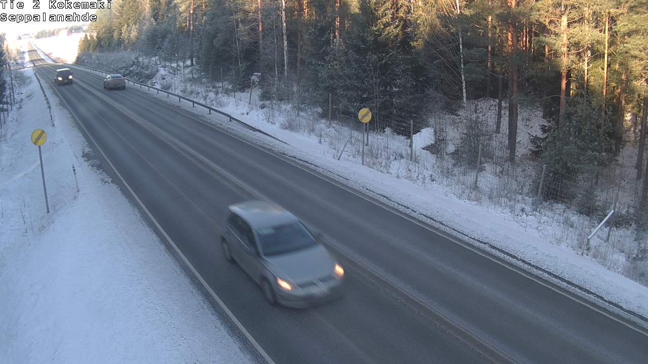 Weather Camera Image Road 2 Kokemäki, Seppälänahde, Kokemäki, Satakunta