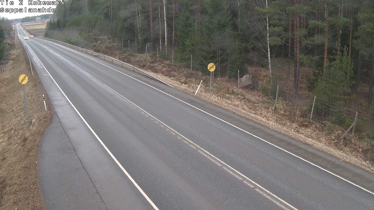 Weather Camera Image Road 2 Kokemäki, Seppälänahde, Kokemäki, Satakunta