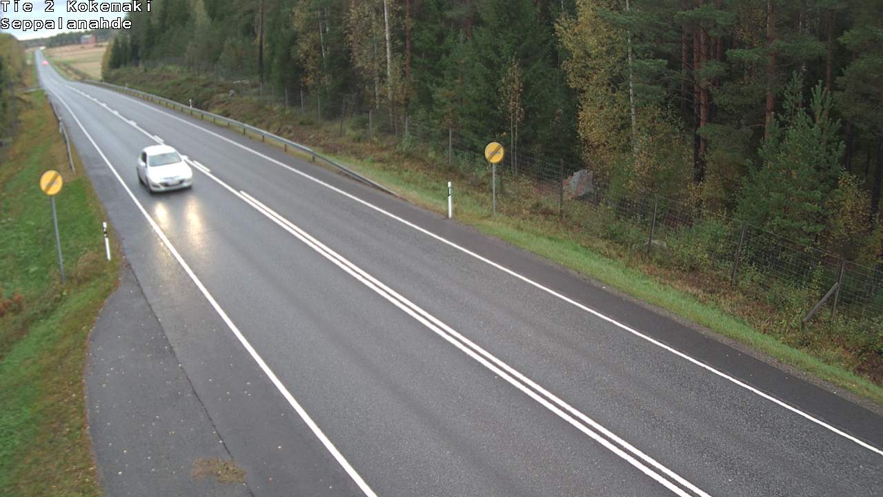 Weather Camera Image Road 2 Kokemäki, Seppälänahde, Kokemäki, Satakunta