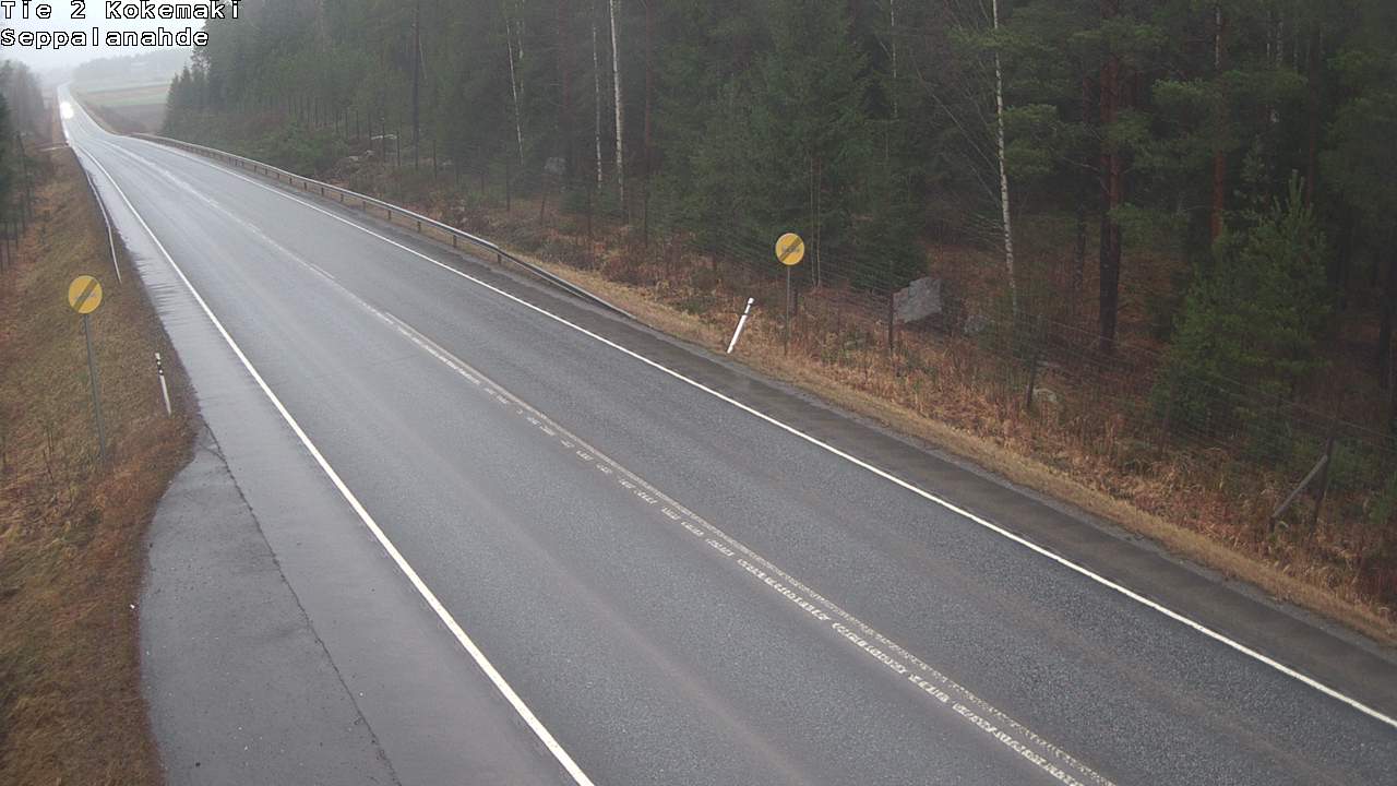 Weather Camera Image Road 2 Kokemäki, Seppälänahde, Kokemäki, Satakunta