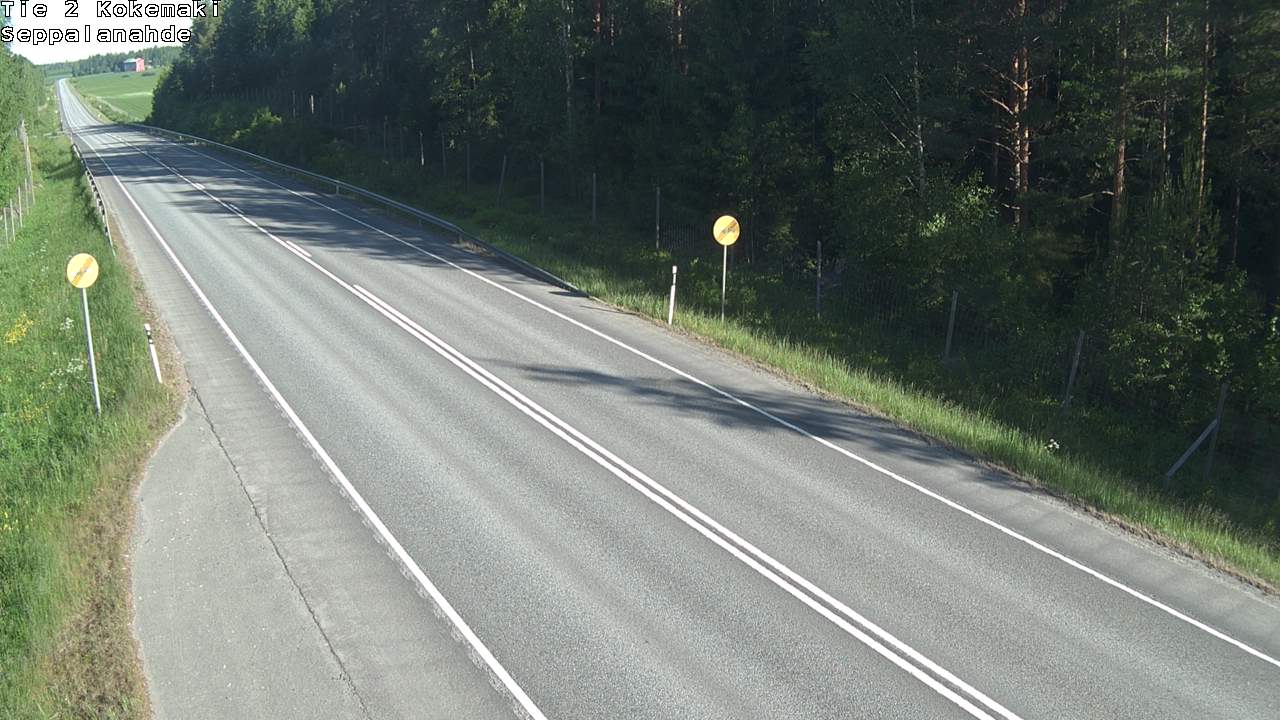 Weather Camera Image Väg 2 Kokemäki, Seppälänahde, Kokemäki, Satakunta