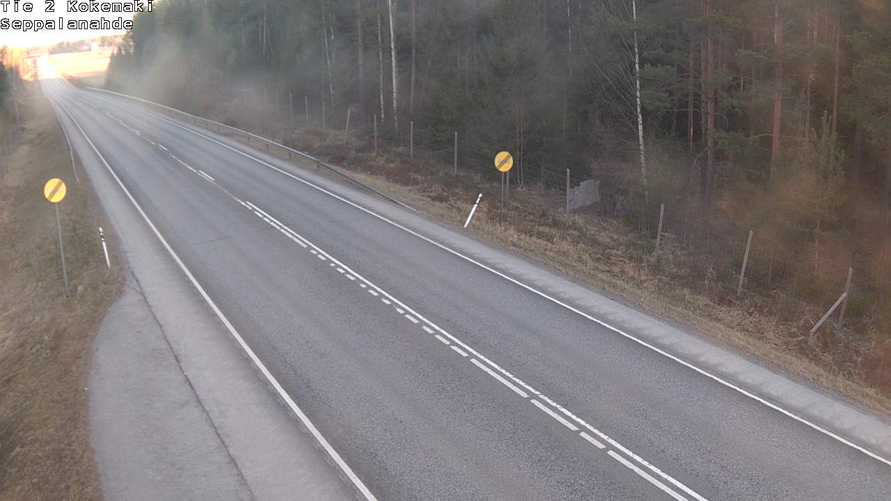 Weather Camera Image Väg 2 Kokemäki, Seppälänahde, Kokemäki, Satakunta
