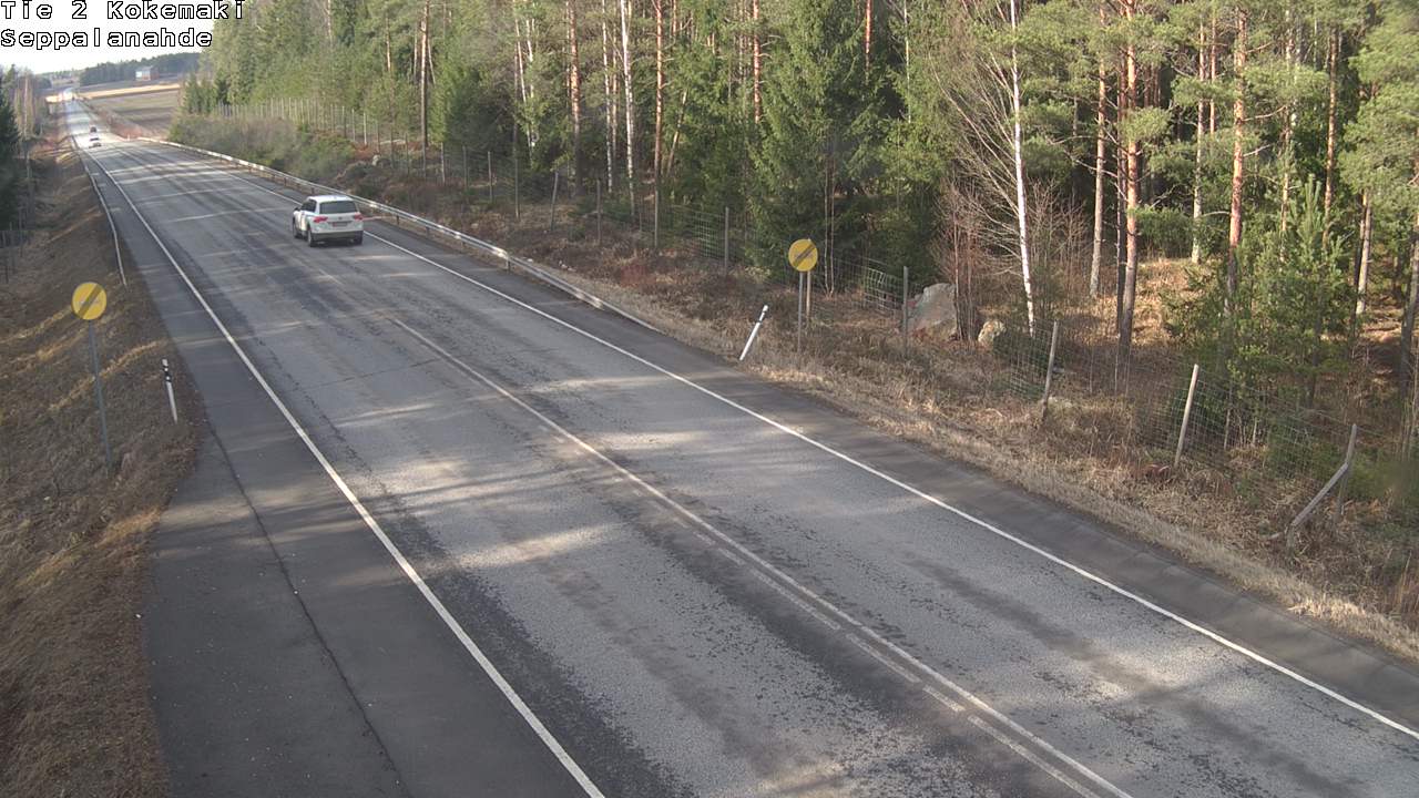Weather Camera Image Road 2 Kokemäki, Seppälänahde, Kokemäki, Satakunta
