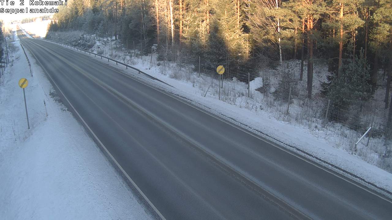 Weather Camera Image Road 2 Kokemäki, Seppälänahde, Kokemäki, Satakunta