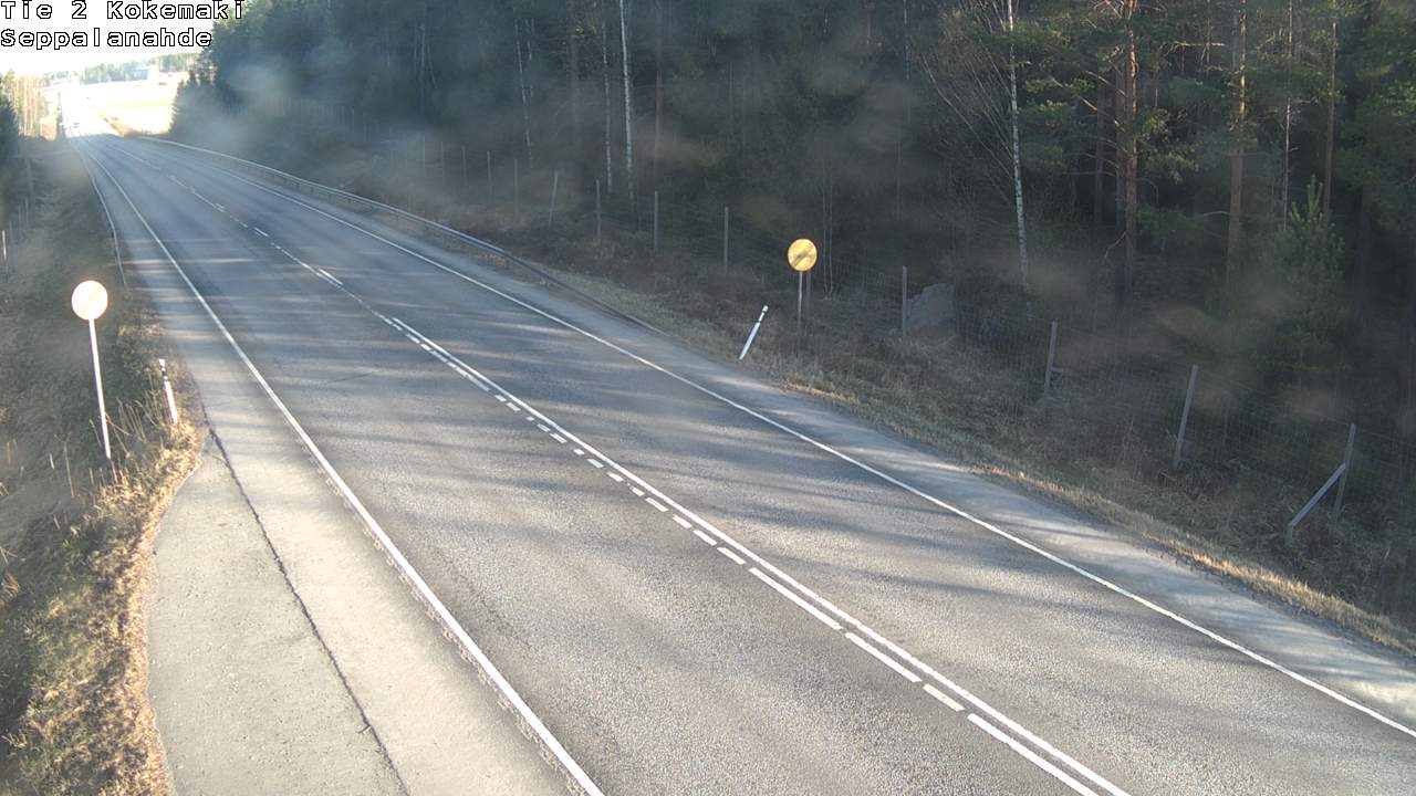 Weather Camera Image Väg 2 Kokemäki, Seppälänahde, Kokemäki, Satakunta