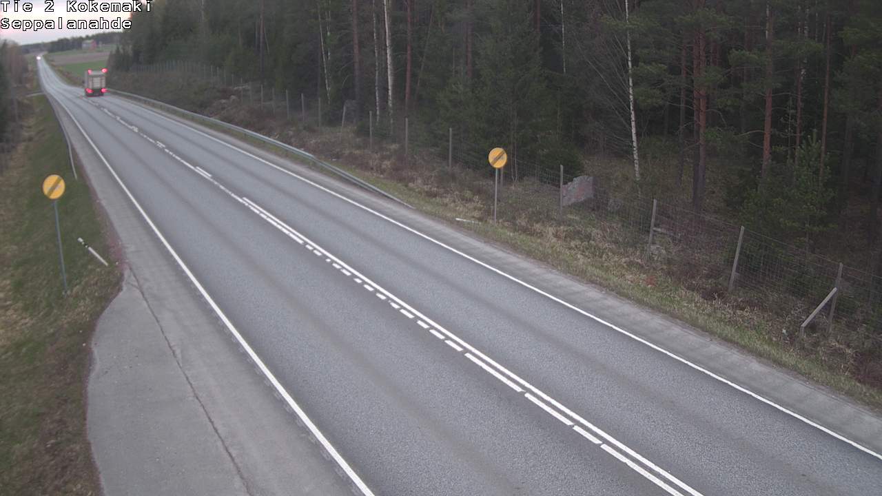Weather Camera Image Road 2 Kokemäki, Seppälänahde, Kokemäki, Satakunta