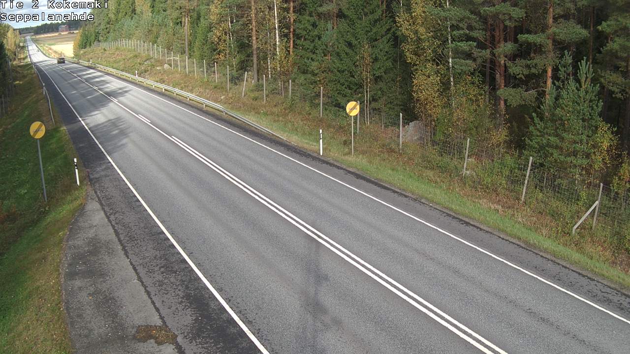 Weather Camera Image Väg 2 Kokemäki, Seppälänahde, Kokemäki, Satakunta